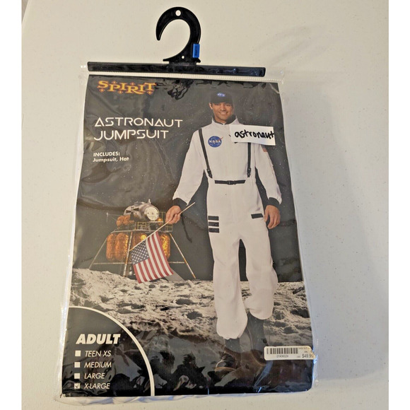 Spirit White Astronaut Costume - Picture 2 of 7
